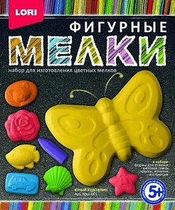 Мелки фигурные - Юный художник (Лори, Мел-001) Мелки фигурные - Юный художник (Лори, Мел-001)